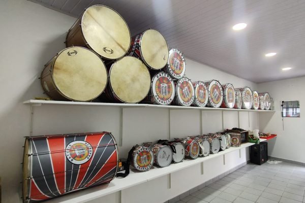 Nova sala para armazenamento dos instrumentos da Bateria Aramaçan (06/06/2025)